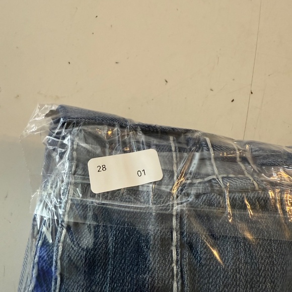 Big Star Union Straight Leg Thick Stitch Distressed Designer Jeans Mens 36 x 30 - Picture 12 of 12